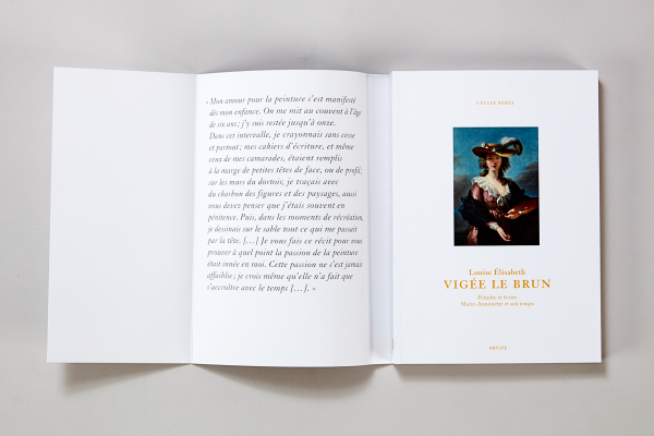 Louise Élisabeth Vigée le Brun, peindre et écrire  Marie-Antoinette et son temps