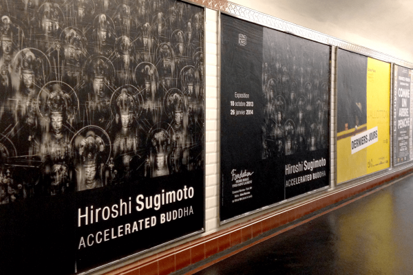 Hiroshi sugimoto accelerated buddha
